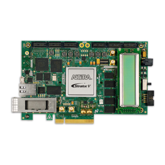 Altera Stratix V GX FPGA Reference Manual