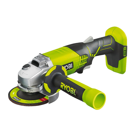 RYOBI R18AG ORIGINAL INSTRUCTION Pdf Download | ManualsLib