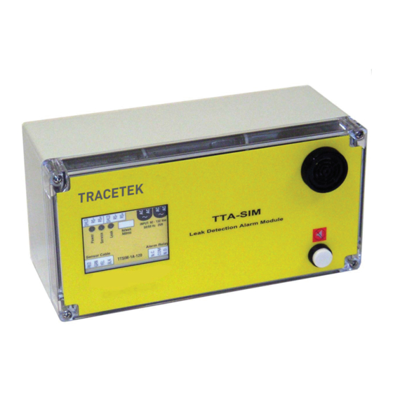 nvent Raychem TraceTek TTA-SIM Installation & Operation Instructions