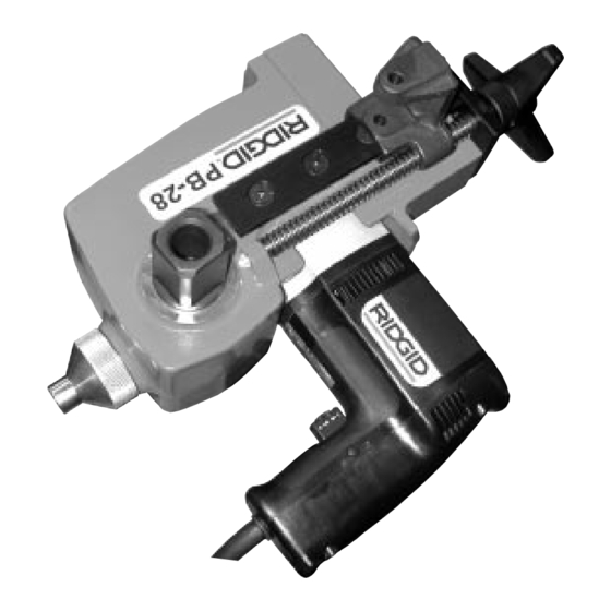 RIDGID PB-28 Manual