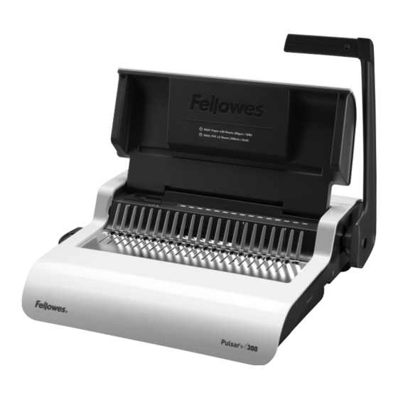 Fellowes Pulsar+ 300 Instructions Manual