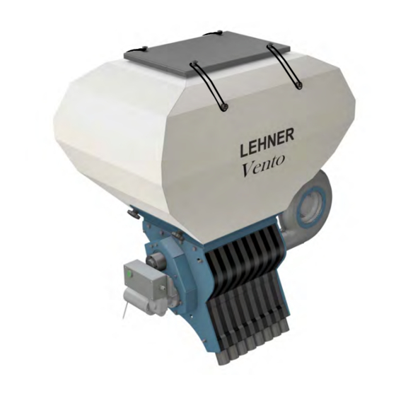 LEHNER Vento II Operating Instructions With Spare Parts List
