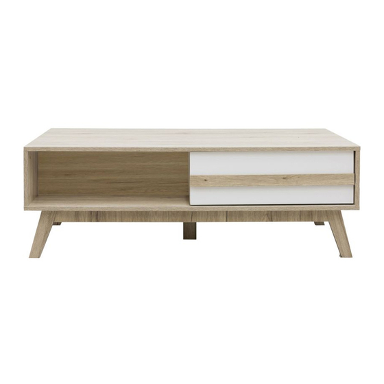 Mocka Scarborough Coffee Table Assembly Instructions Manual