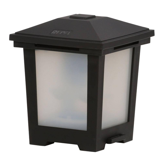 Repel Mosquito Repellent Lantern Quick Start Manual