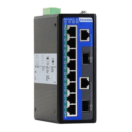 3onedata IES2210 Series Quick Installation Manual
