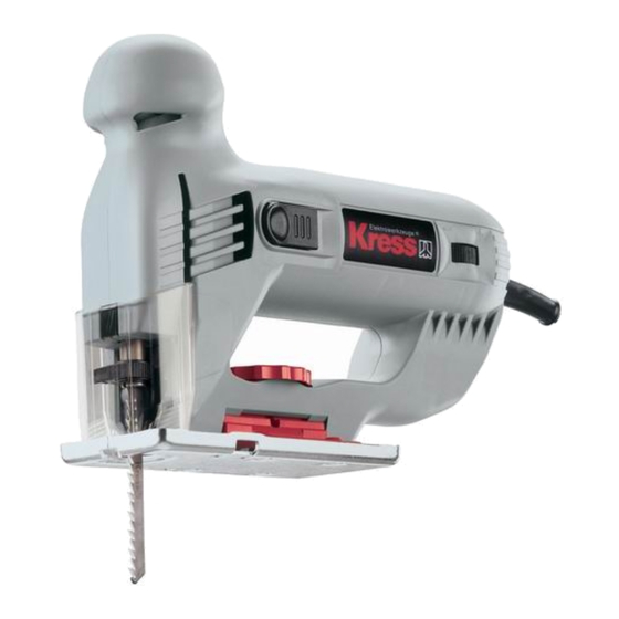 KRESS ST 420 E Operating Instructions Manual