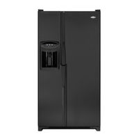 Maytag MSD2652KEB - 26 cu. Ft. Refrigerator Use And Care Manual