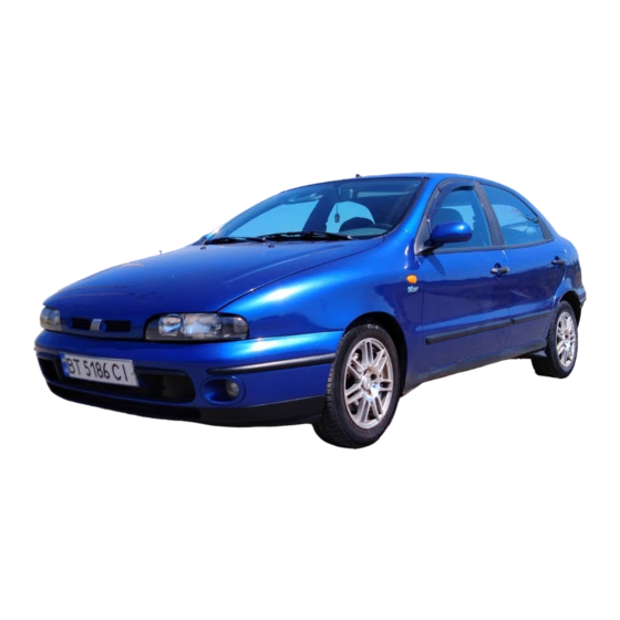 Fiat 1996 Bravo Service Manual