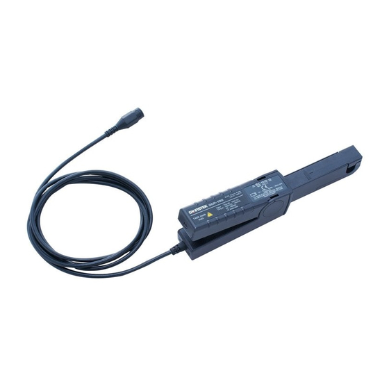 GW Instek GCP-100 Quick Start Manual