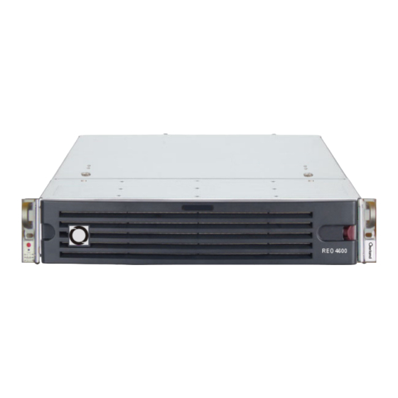 Overland Storage REO 4600 User Manual