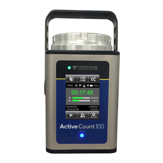 Lighthouse ActiveCount100 Operator's Manual