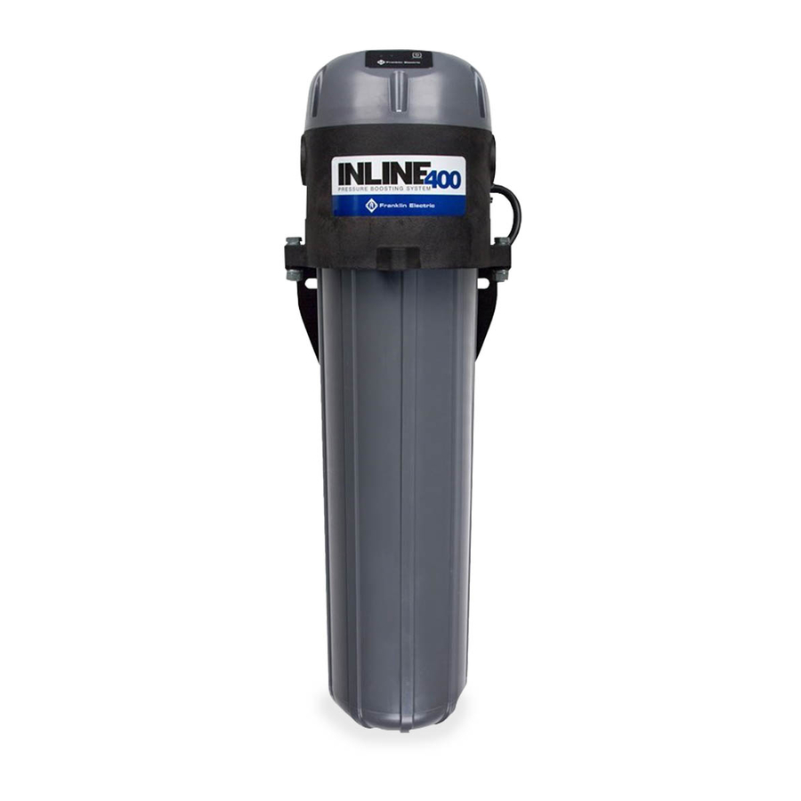 Franklin Electric INLINE 400 Installation And Operation Manual