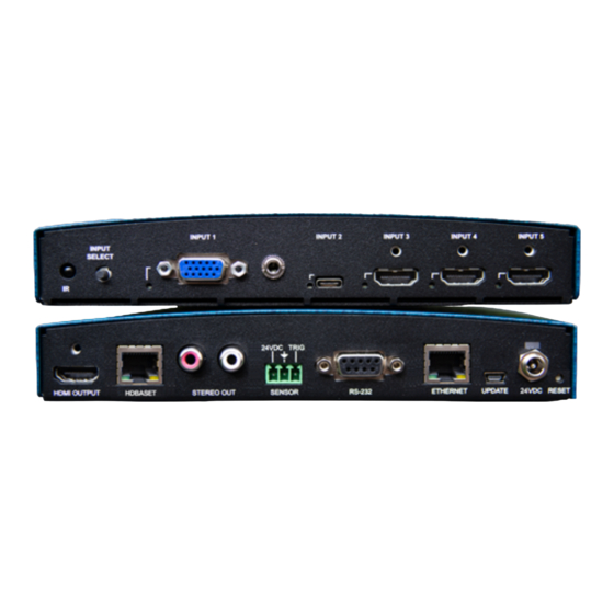 SP Controls SP-SW5200-VUHBT Quick Start