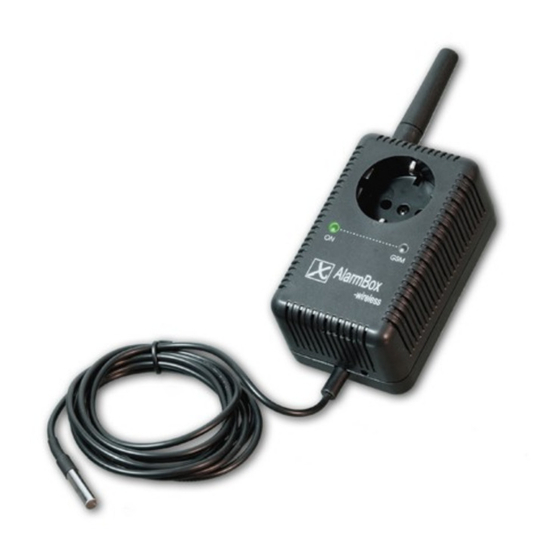User Manuals: Antrax AlarmBox-wireless Security System