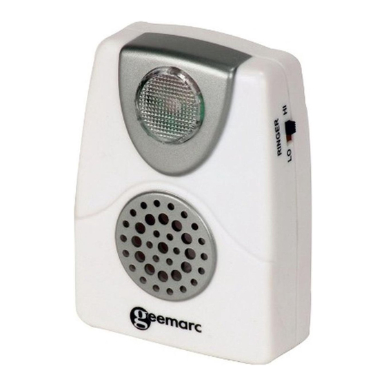 Geemarc CL11 Quick Start Manual