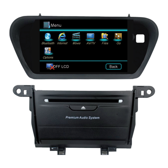 Audio Design ESX VISION NAVICEIVER VN809 HO-ACCORD Owner's Manual