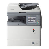 Canon imageRUNNER 1740iF Quick Manual
