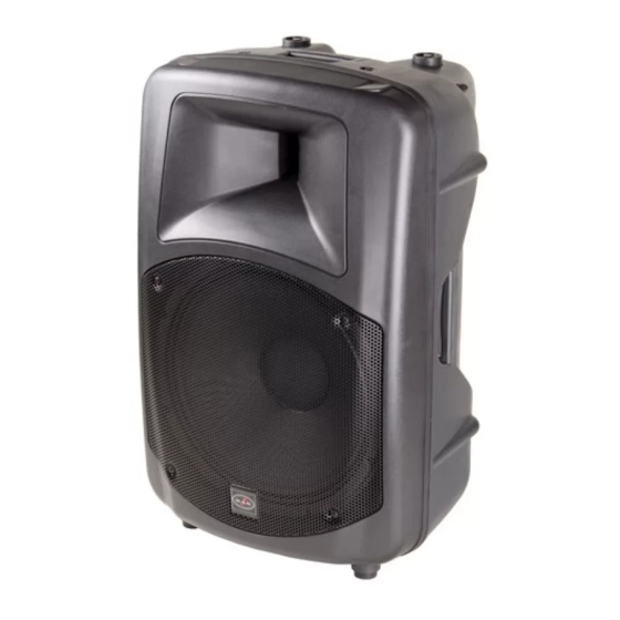 D.A.S. DR 508A Active Speaker System Manuals