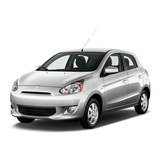 Mitsubishi Mirage 2015 Workshop