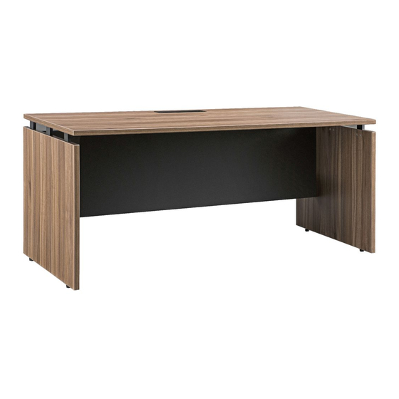 J.Burrows ASHTON DESK JBASHDSK Assembly Instructions Manual