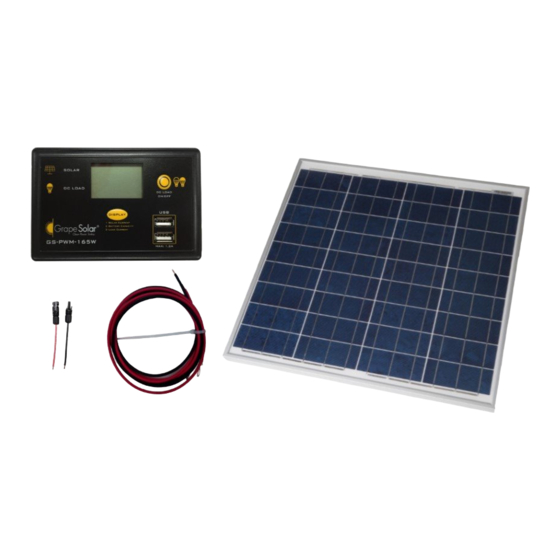 Grape Solar GS-50-KIT Quick Connect Manual