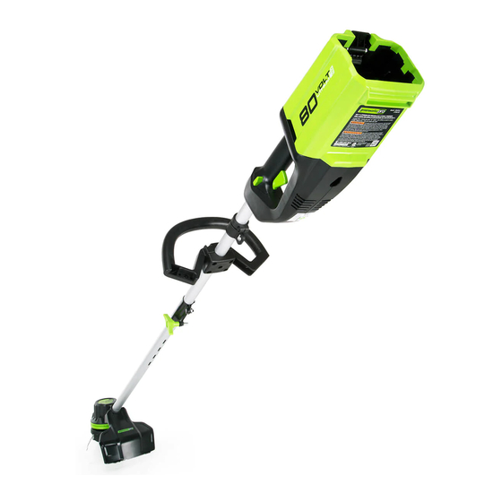 GreenWorks ST80L210 Operator's Manual