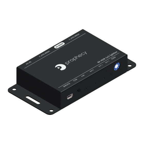 gofanco Prophecy PRO-4Ksplit2P User Manual