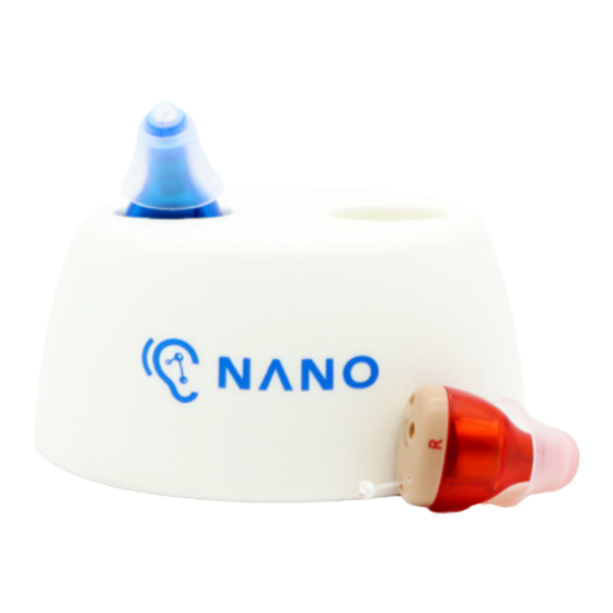 NANO CIC rechargeable Manuals