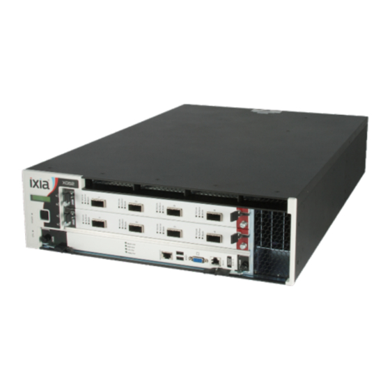 Keysight Ixia IxOS XGS2 Series Getting Started Manual