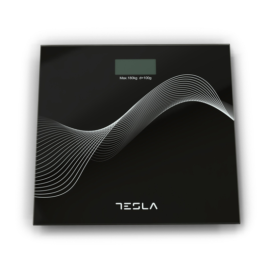 Tesla BS102B Bathroom Scale Black Manuals