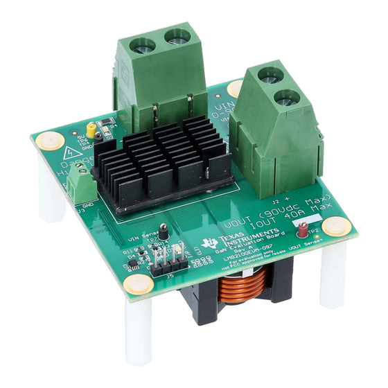 Texas Instruments LMG2100R026 User Manual