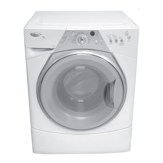Whirlpool HE2t - 3.7 cu. Ft. Front Load Washer Manuals