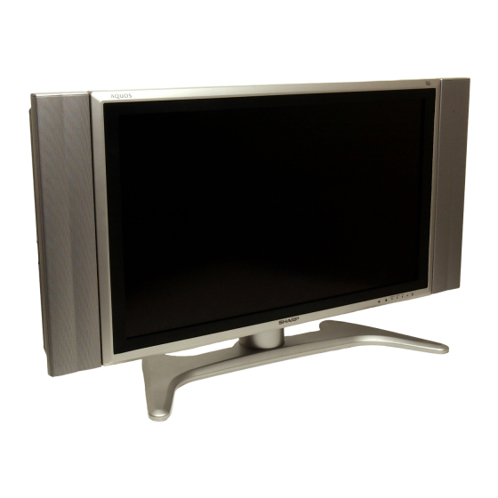 Sharp Aquos LC-32GA4X Operation Manual