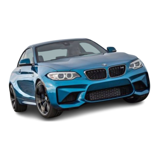 BMW M2 Coupe Owner's Manual