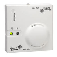 Johnson Controls WRZ-7860-0 Installation Instructions Manual