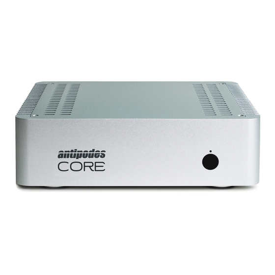 Antipodes CORE User Manual
