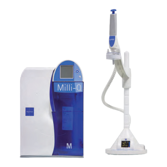 Merck Milli-Q Advantage A10 System Quick Reference Manual