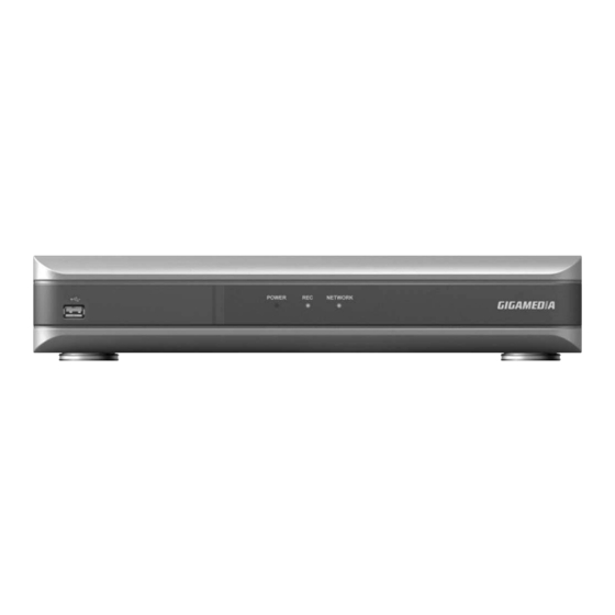 gigamedia GGM DVR Manuals