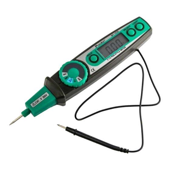 Pro's Kit MT-1630 User Manual