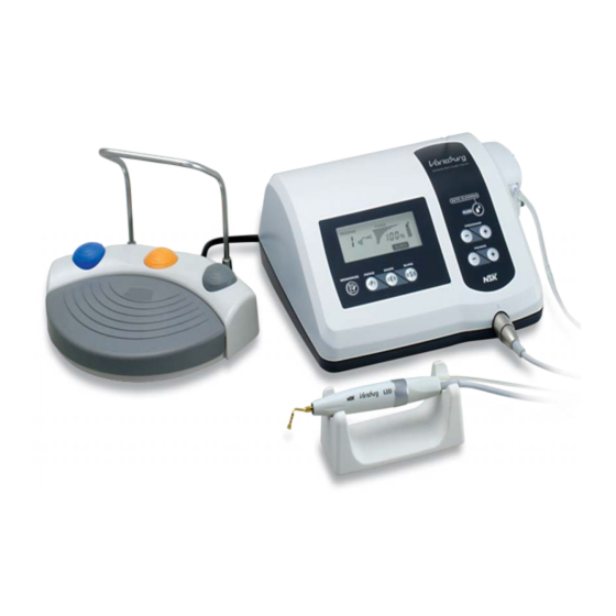 NSK VarioSurg Operation Manual