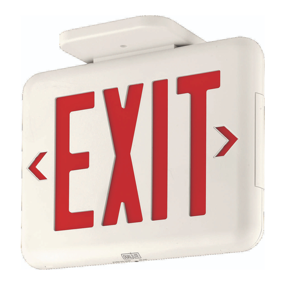 Hubbell DUAL LITE EVE Series Quick Start Manual