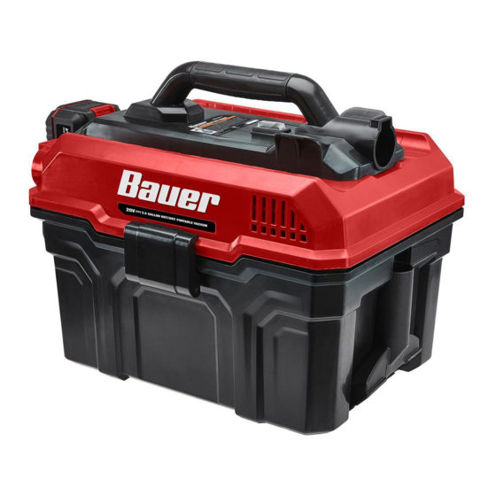 Bauer 58310 Owner's Manual & Safety Instructions