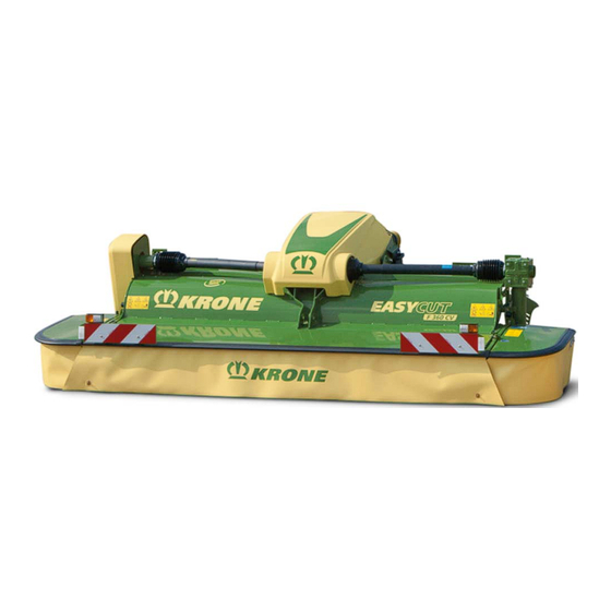 Krone EasyCut F 360 CV Assembly Instructions Manual