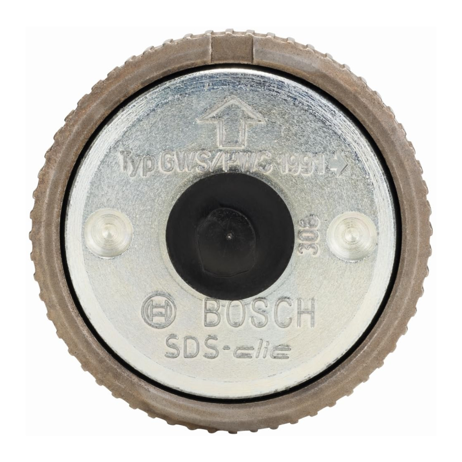 Bosch SDS-clic Manual