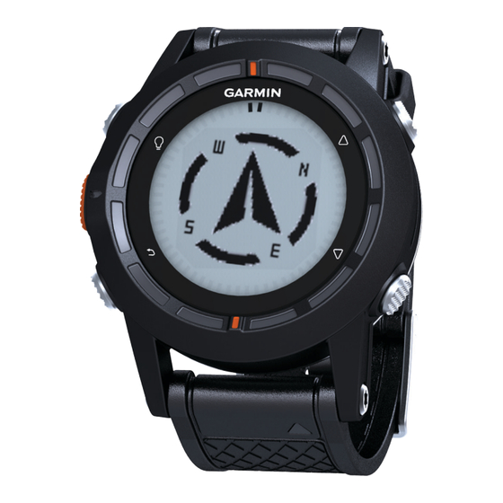 Garmin fēnix Owner's Manual