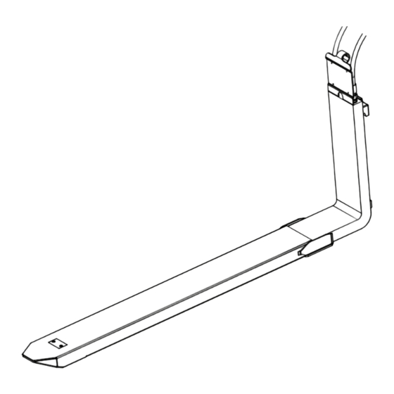 Meijer KOOI-REACHFORK Series Instructions And Parts Manual