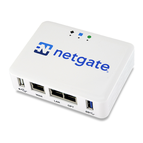 Rubicon netgate SG-1100 Manual