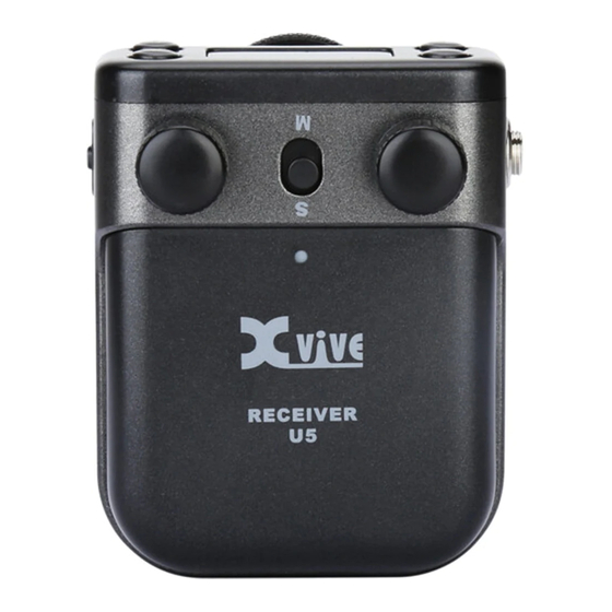 Xvive U5 Manual