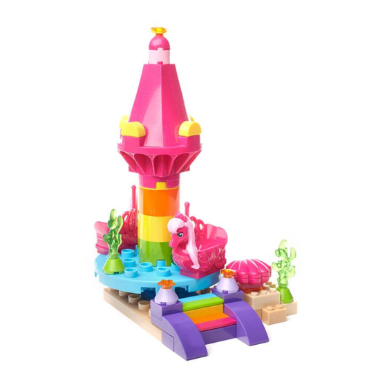 Mega Construx Barbie Dreamtopia Seahorse Carousel Manuals