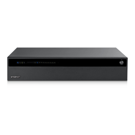 Wisenet PRP-5000H16 Quick Start Manual